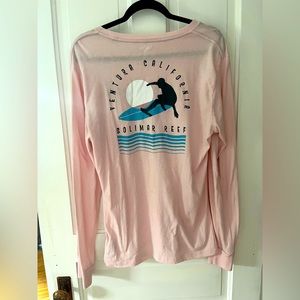 Surfer graphic long sleeve Size M